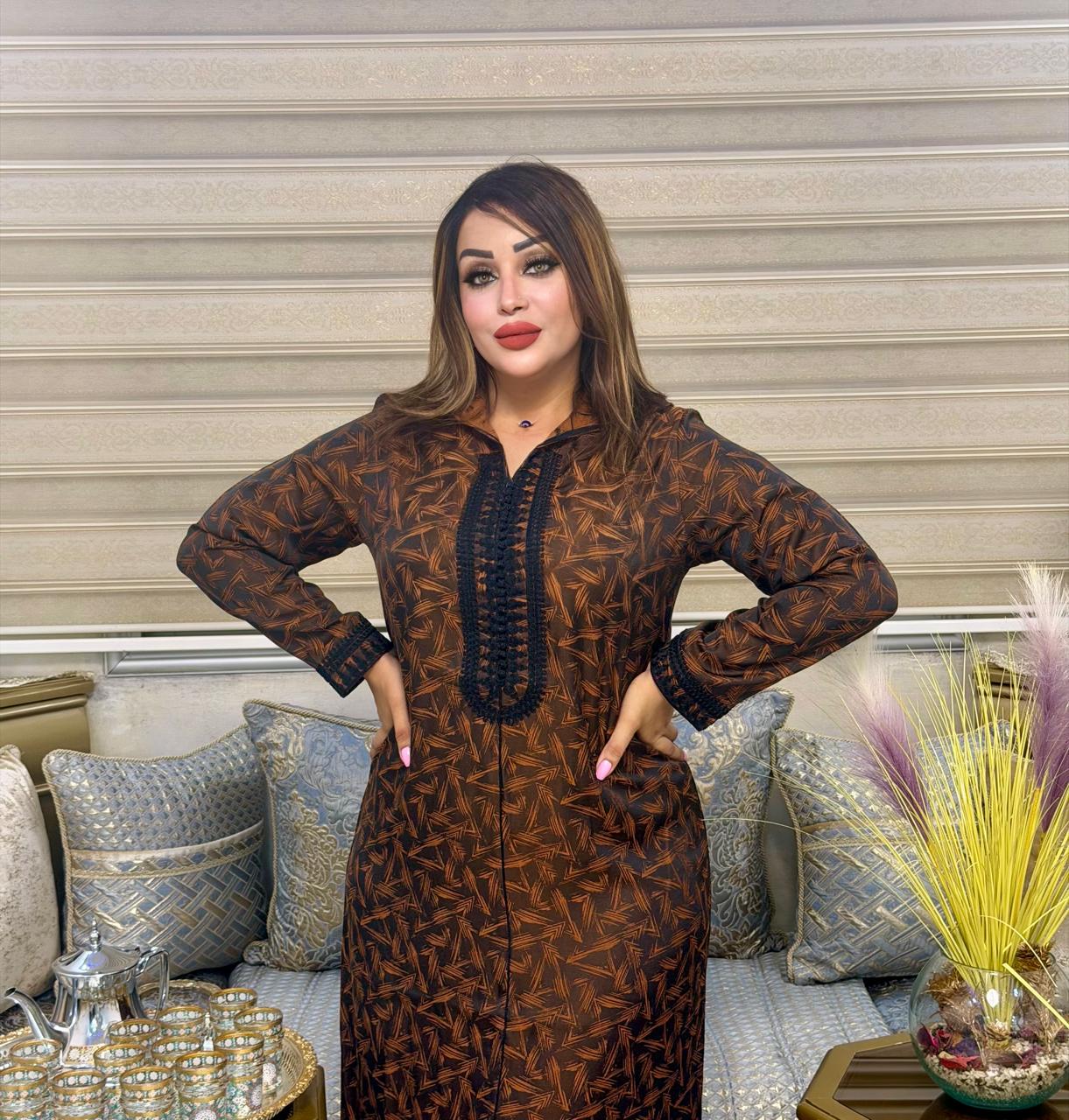 جلابة بالطرزة